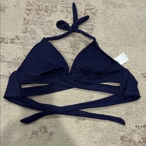 Kona Sol Navy Bikini Top